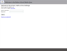 Tablet Screenshot of mathsquiz.boltonschool.org